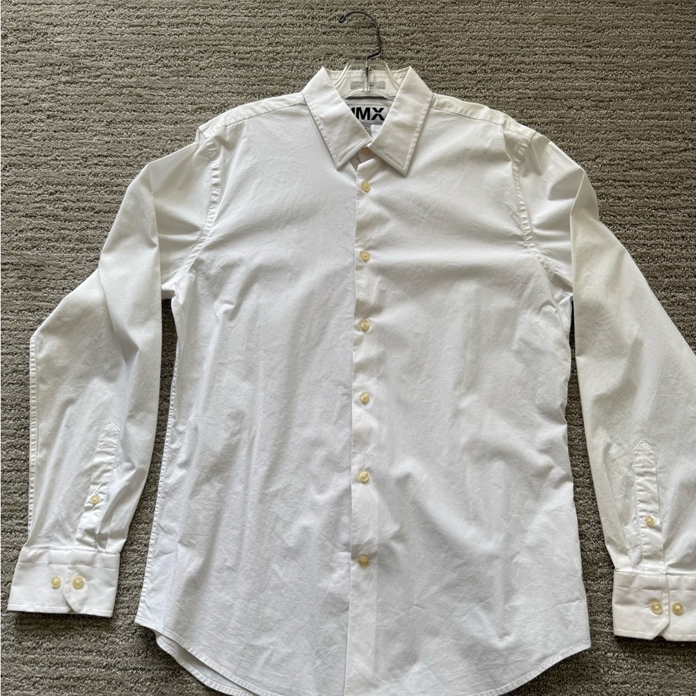 Express White Dress Shirt Classic Design
